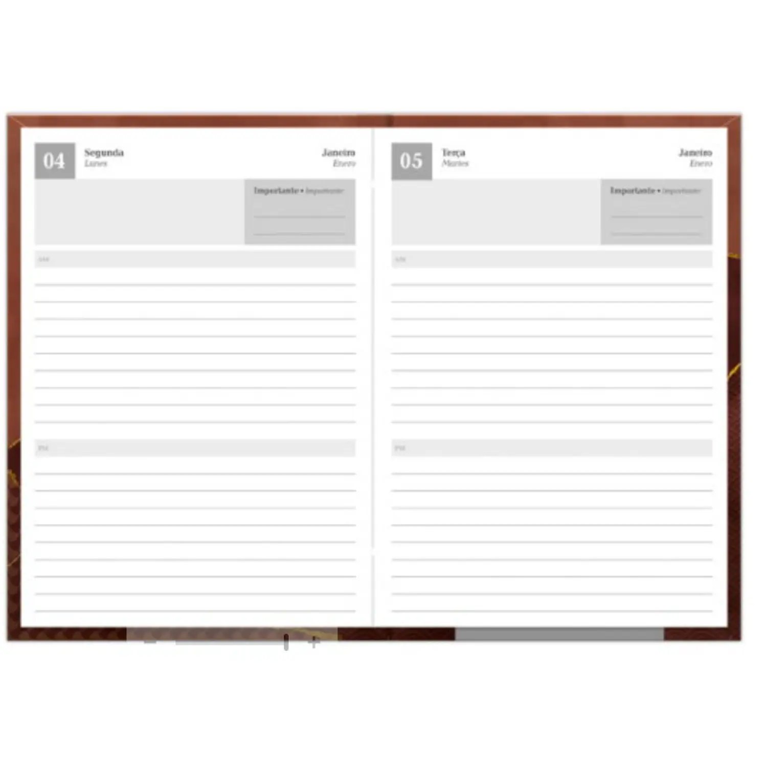 Tilibra – Agenda Urban M4 – 2027 – 176 Hojas – 6