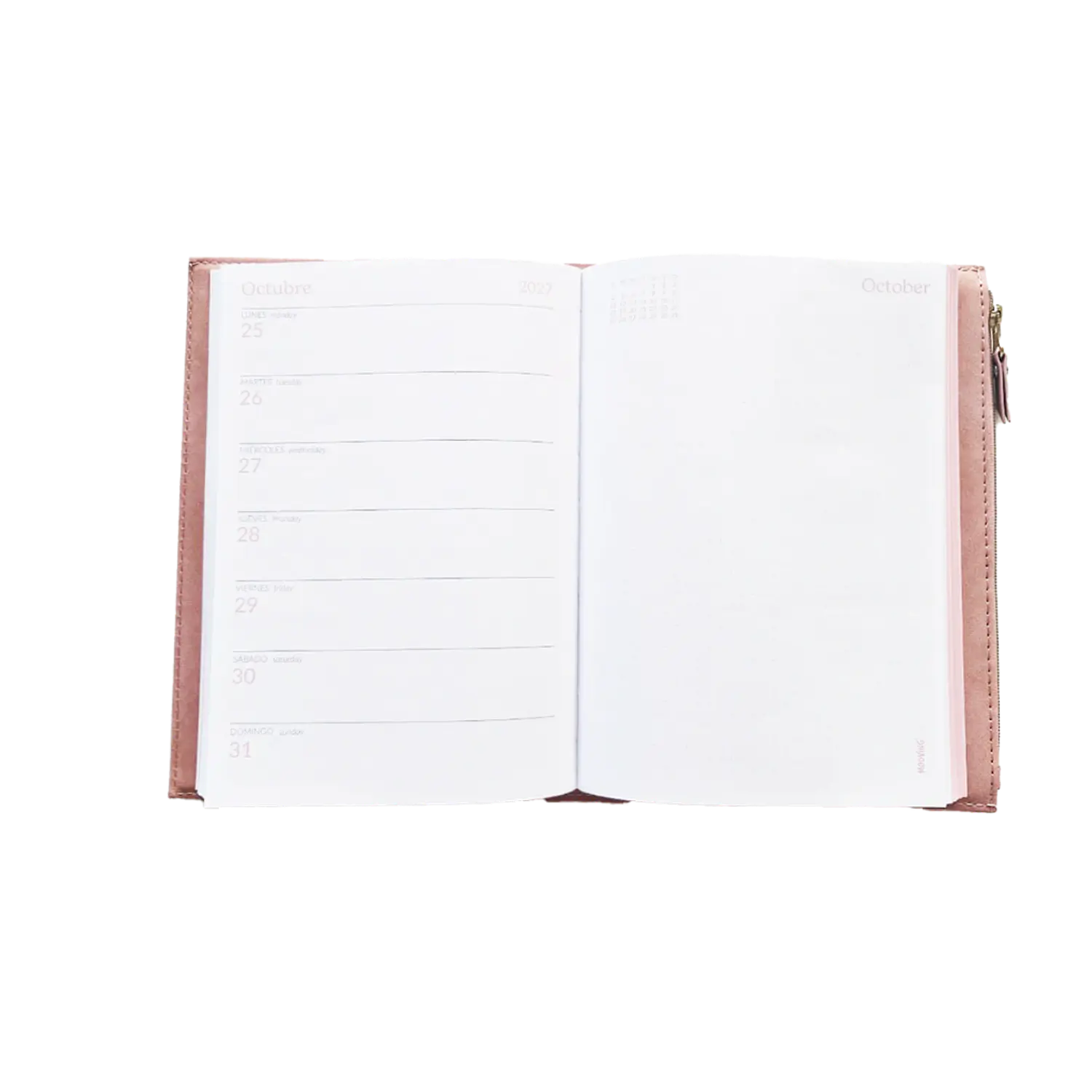 Mooving – Agenda Boheme Semanal Encuadernada 2027 15 x 21 cm – 2