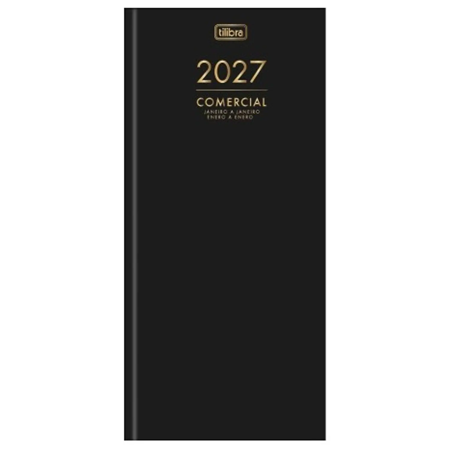 Tilibra – Agenda Executiva Comercial M8 Slim – 2027 – 208 Hojas – 1