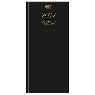 Tilibra – Agenda Executiva Comercial M8 Slim – 2027 – 208 Hojas