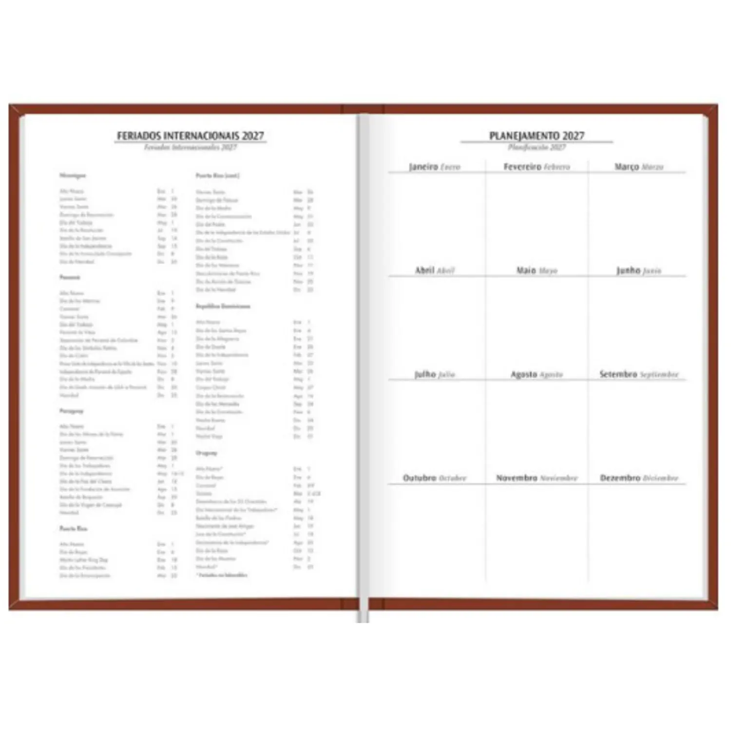 Tilibra – Agenda Executiva Milano Color M5 – 2027 – 176 Hojas – 4