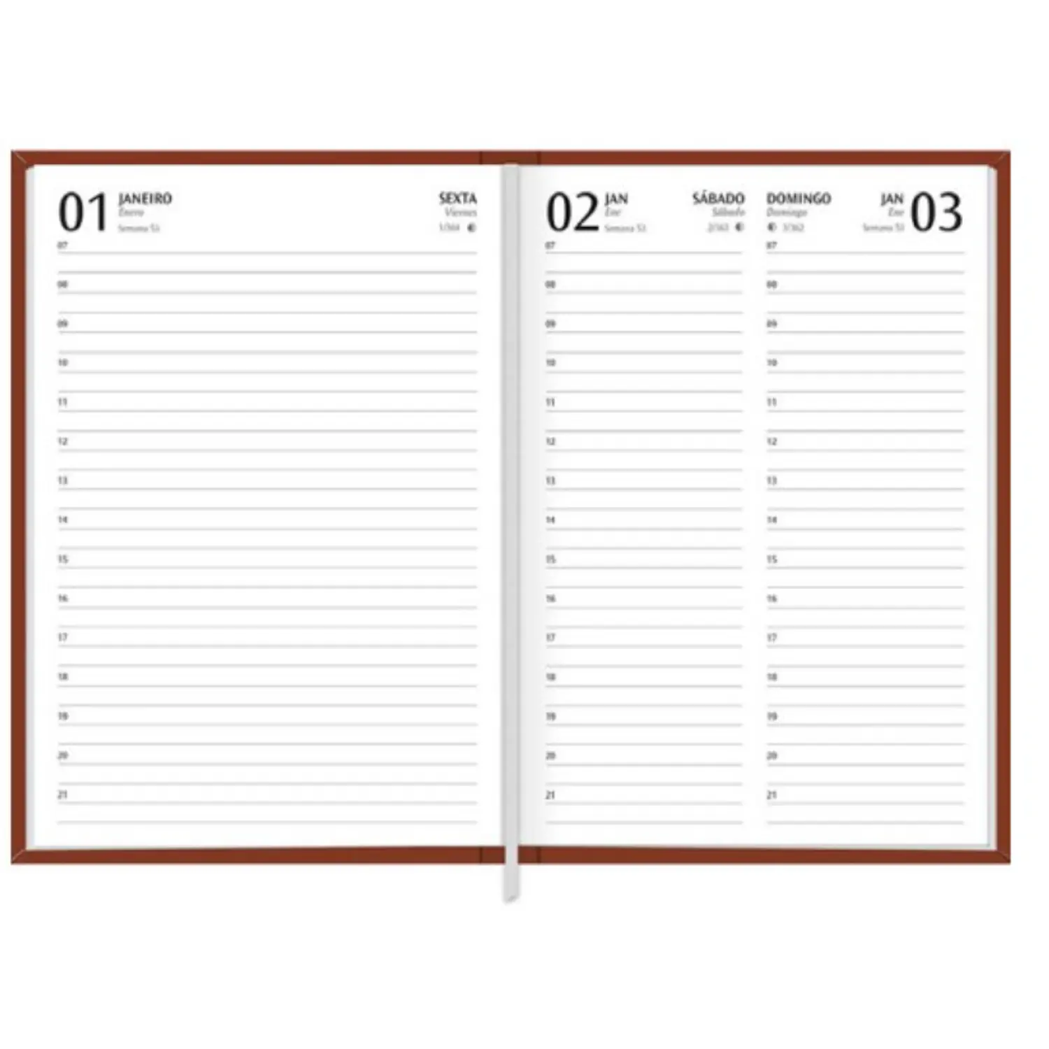 Tilibra – Agenda Executiva Milano Color M5 – 2027 – 176 Hojas – 6