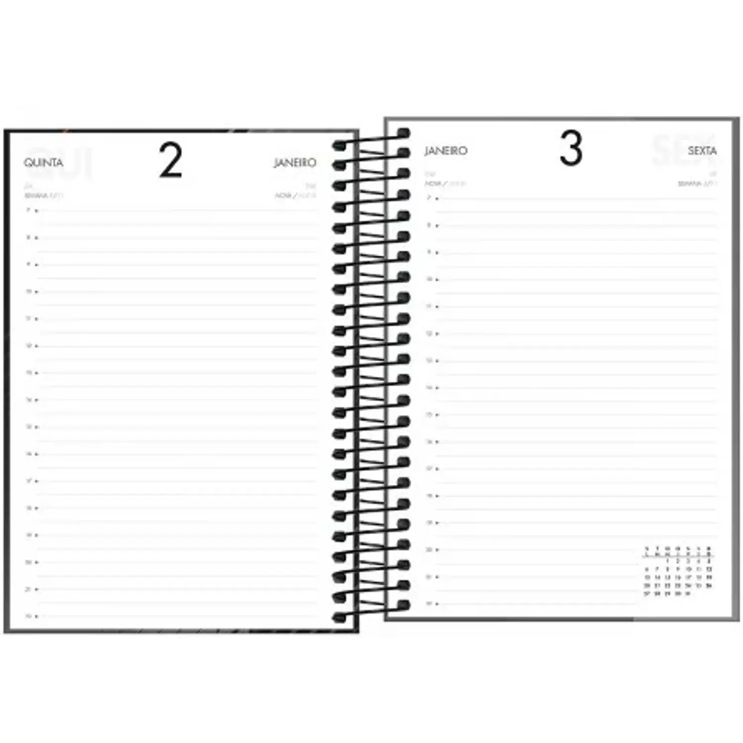 Tilibra – Agenda Ejecutiva Spot M5 2027 – Espiral – 200 Hojas – 2