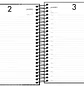 Tilibra – Agenda Ejecutiva Spot M5 2027 – Espiral – 200 Hojas - Miniatura 2