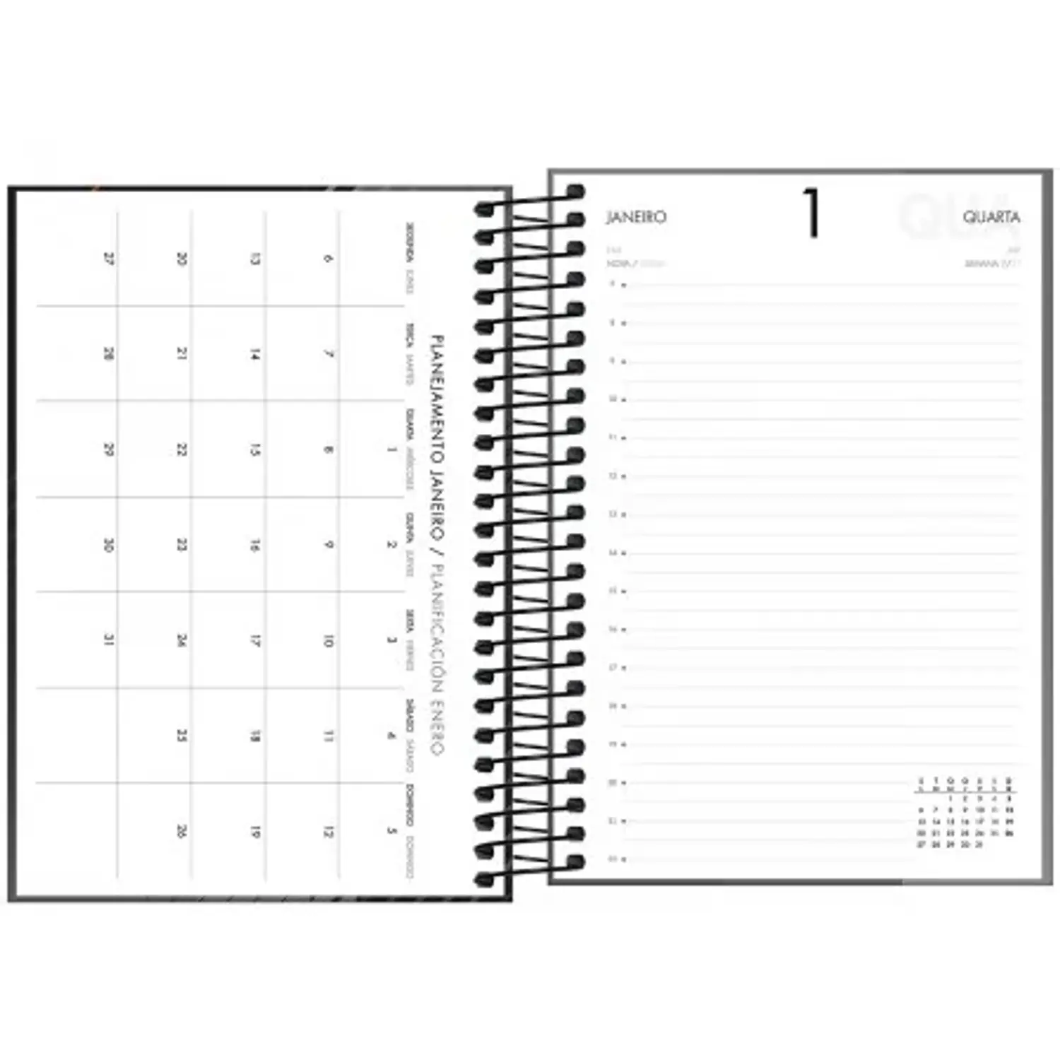 Tilibra – Agenda Ejecutiva Spot M5 2027 – Espiral – 200 Hojas – 3