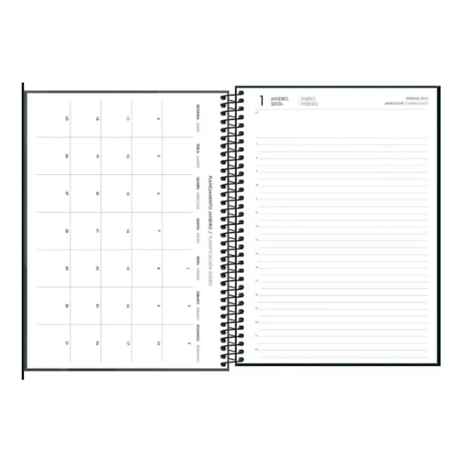 Tilibra – Agenda Ejecutiva Spot M9 2027 – Espiral – 200 Hojas - Tamaño Cuaderno Triple – 4