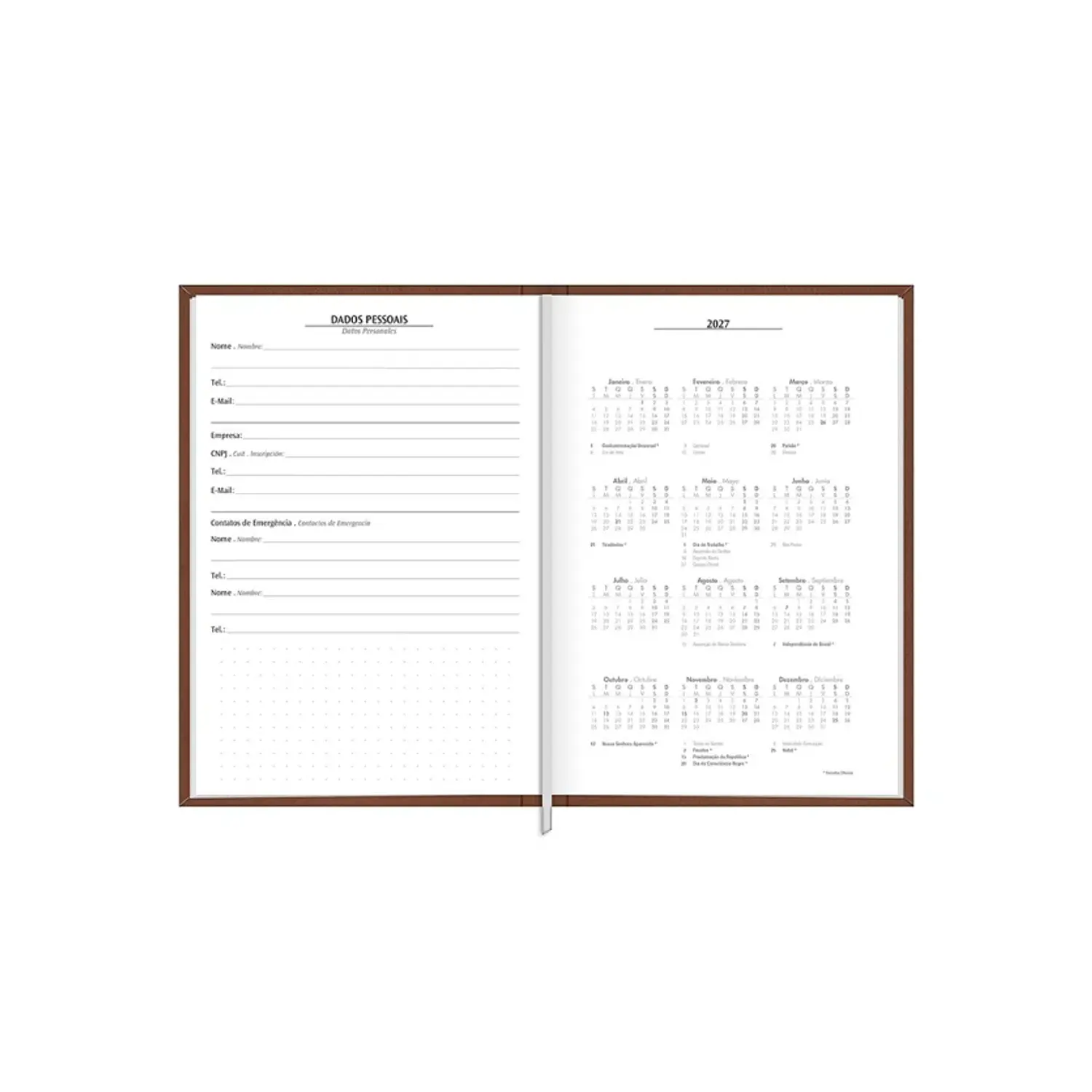 Tilibra – Agenda Ejecutiva Torino M5 – 2027 – 176 Páginas – 5