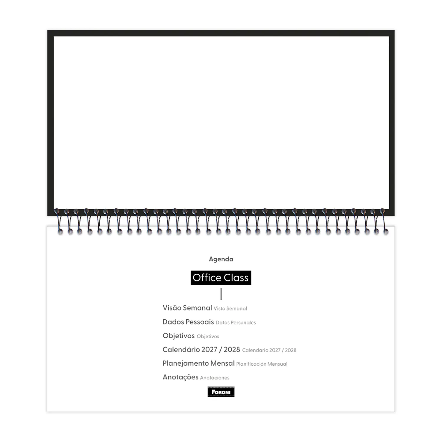 Tilibra – Agenda de Bolsillo Office Class M2 – 2027 – 64 Hojas – 5