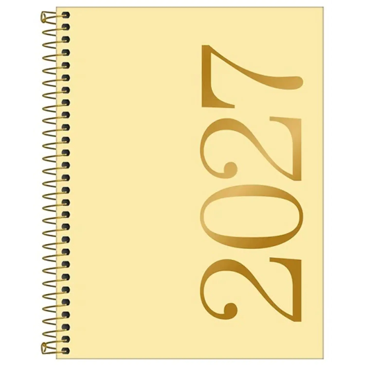 Tilibra – Agenda Espiral Ejecutiva Vanilla M7 – 2027 – 176 Páginas – 1