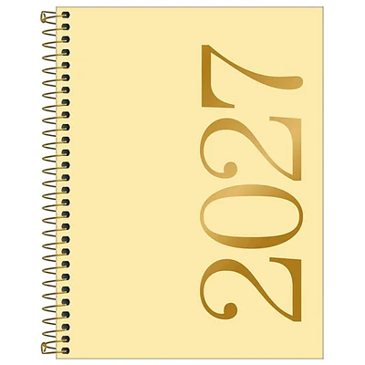 Tilibra – Agenda Espiral Ejecutiva Vanilla M7 – 2027 – 176 Páginas