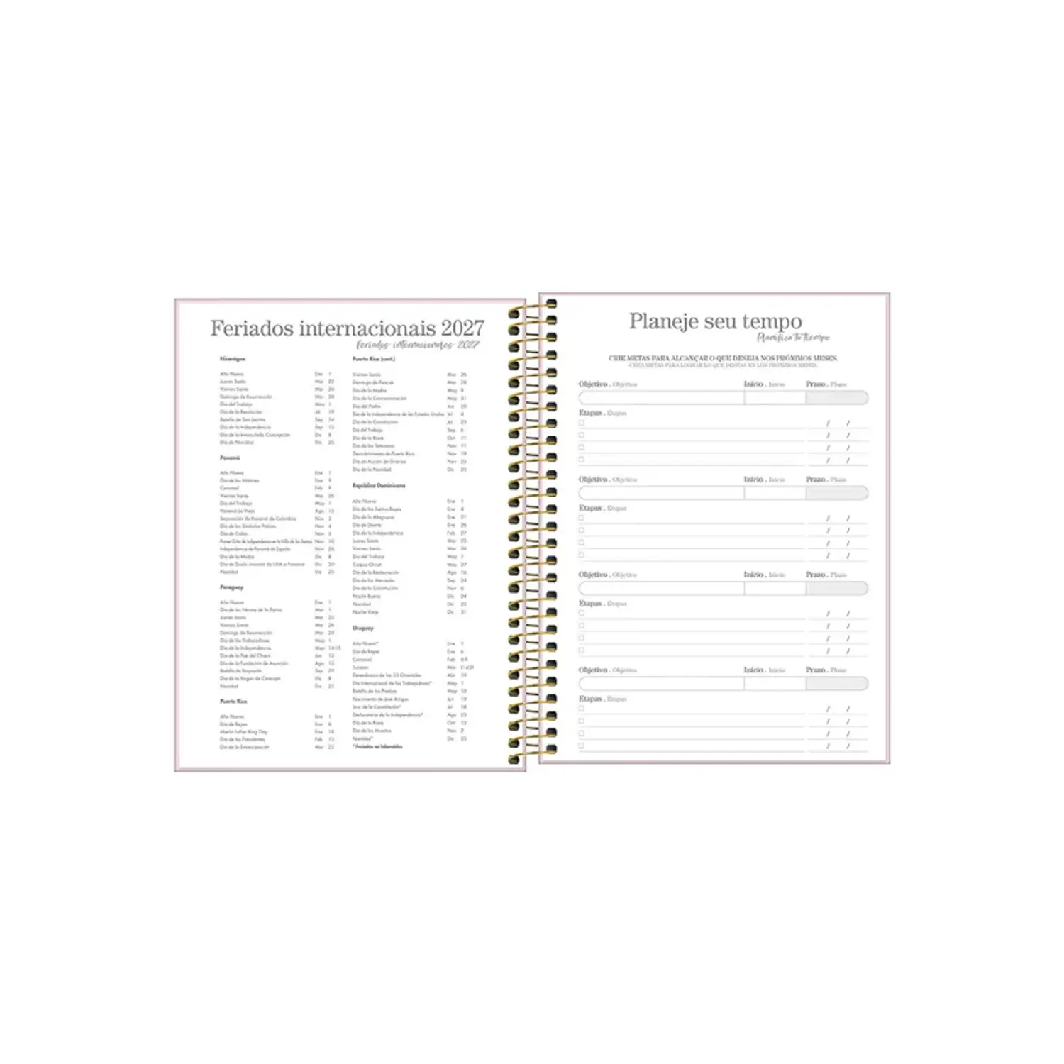 Tilibra – Agenda Espiral Ejecutiva Vanilla M7 – 2027 – 176 Páginas – 5