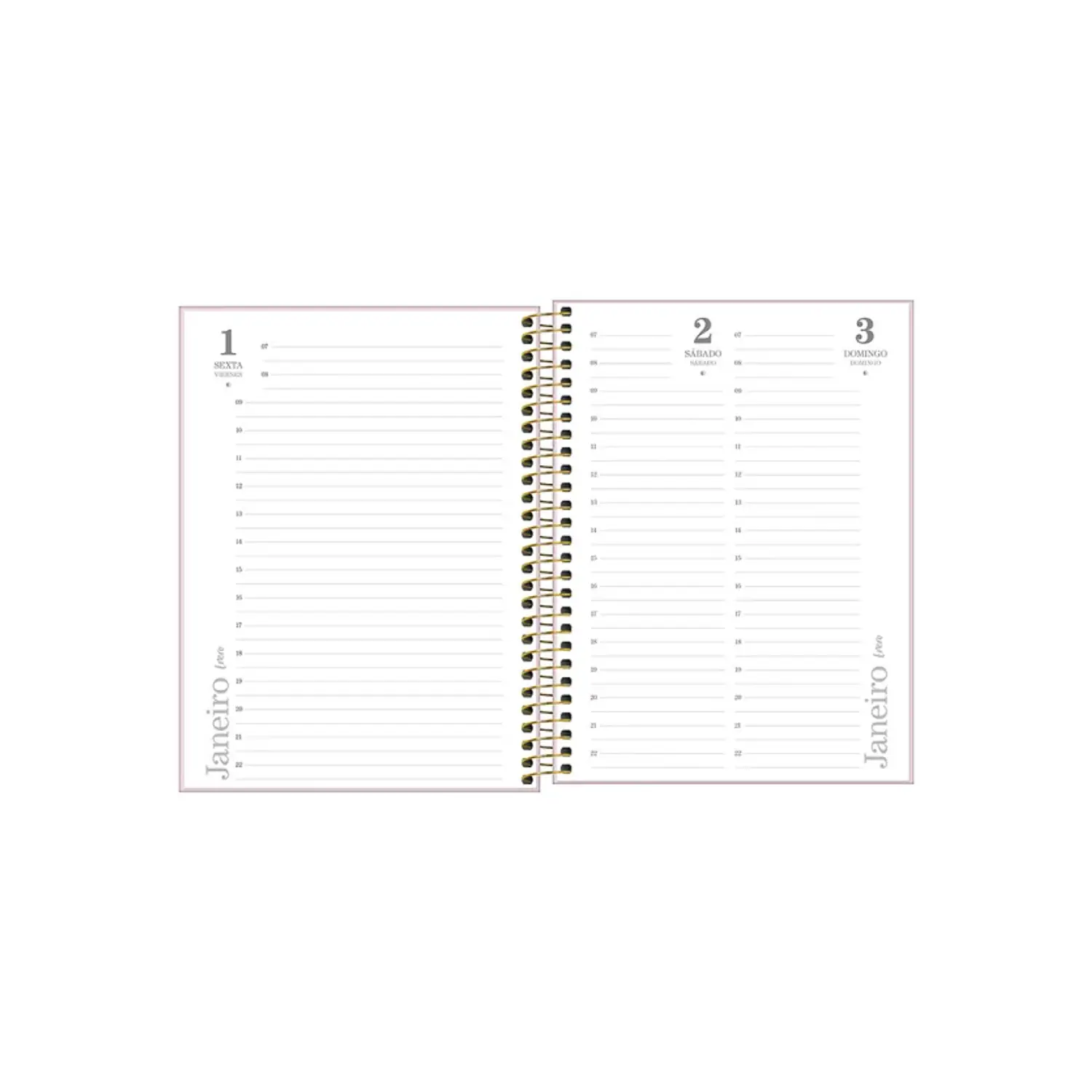 Tilibra – Agenda Espiral Ejecutiva Vanilla M7 – 2027 – 176 Páginas – 6