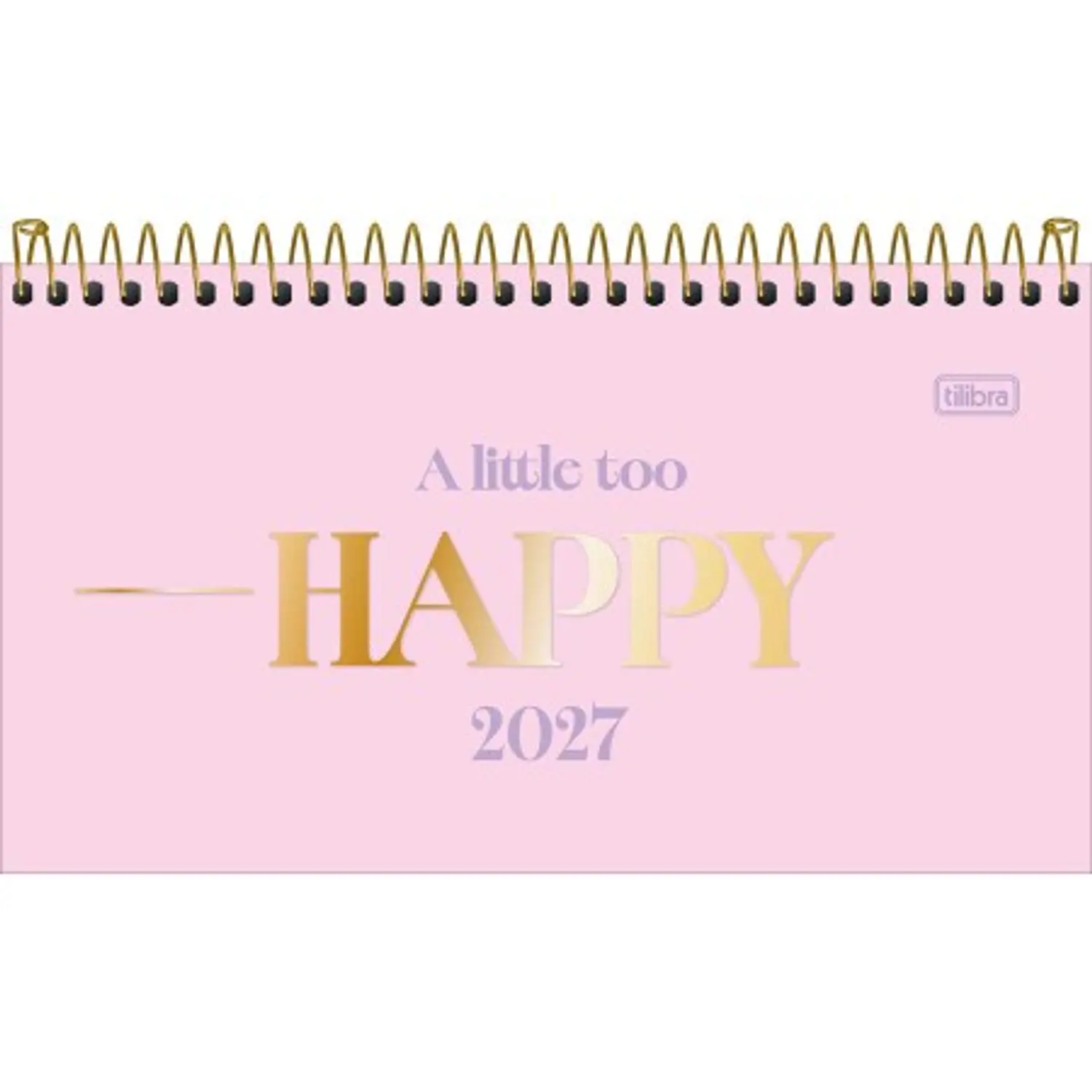 Tilibra – Agenda Espiral de Bolsillo Happy M2 – 2027 – 64 Hojas – 2