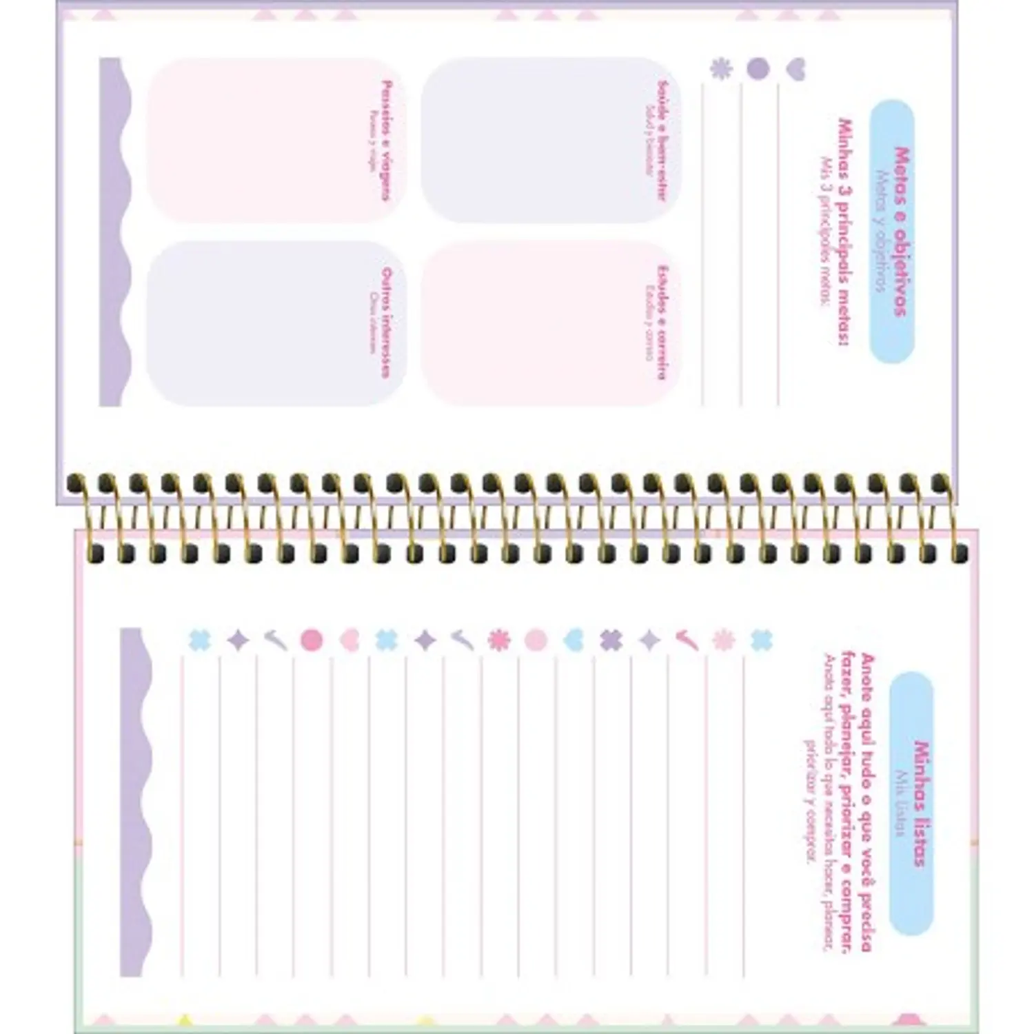 Tilibra – Agenda Espiral de Bolsillo Happy M2 – 2027 – 64 Hojas – 3
