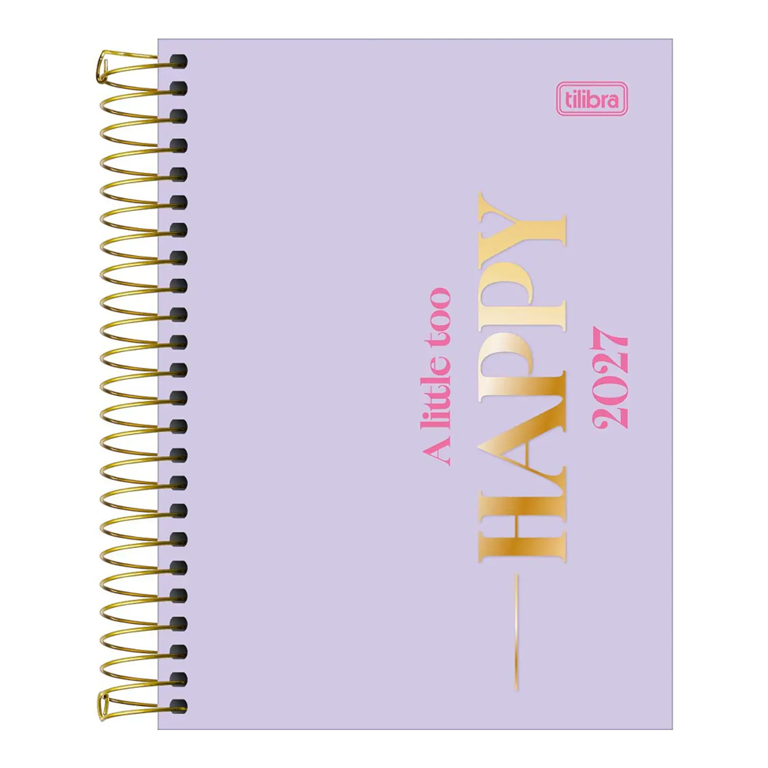 Tilibra – Agenda Espiral Happy M4 – 2027 – 176 Hojas – 2