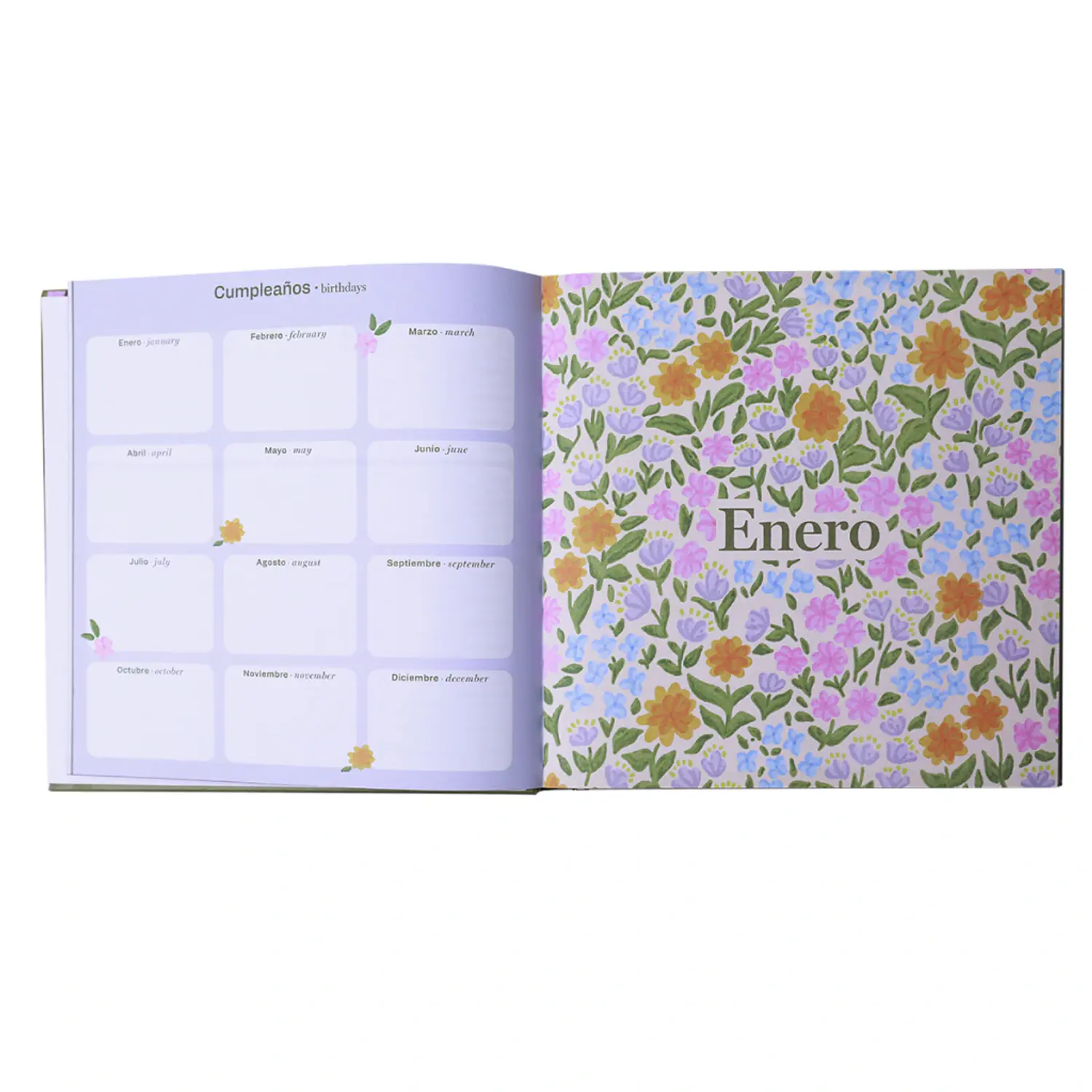 Mooving – Agenda Liberty Cuadrada Diaria Encuadernada 2027  19 x 19 cm – 3