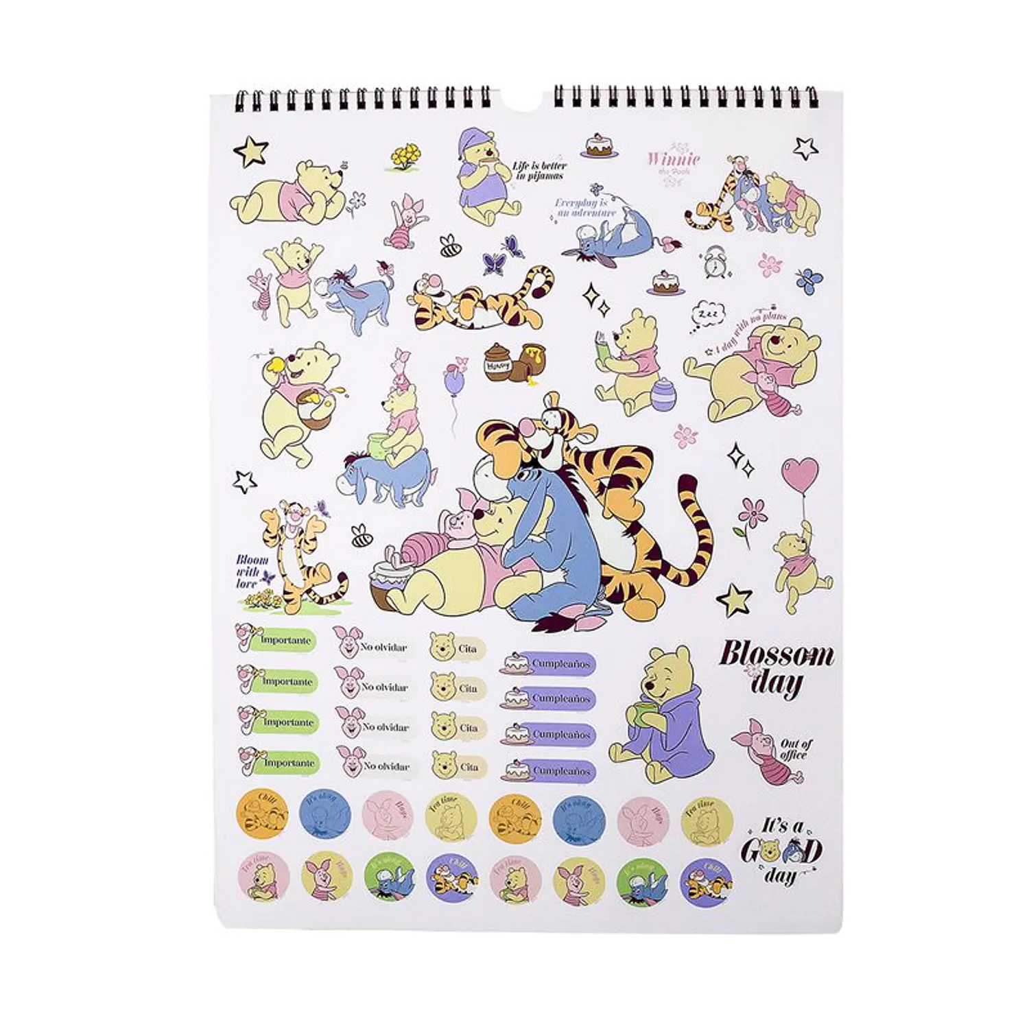 Mooving – Calendario Winnie Pooh 2027 30 x 40 cm – 2