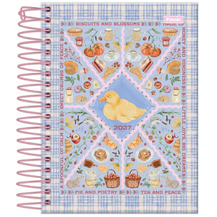 Tilibra – Agenda Espiral Milly M4 – 2027 – 176 Hojas
