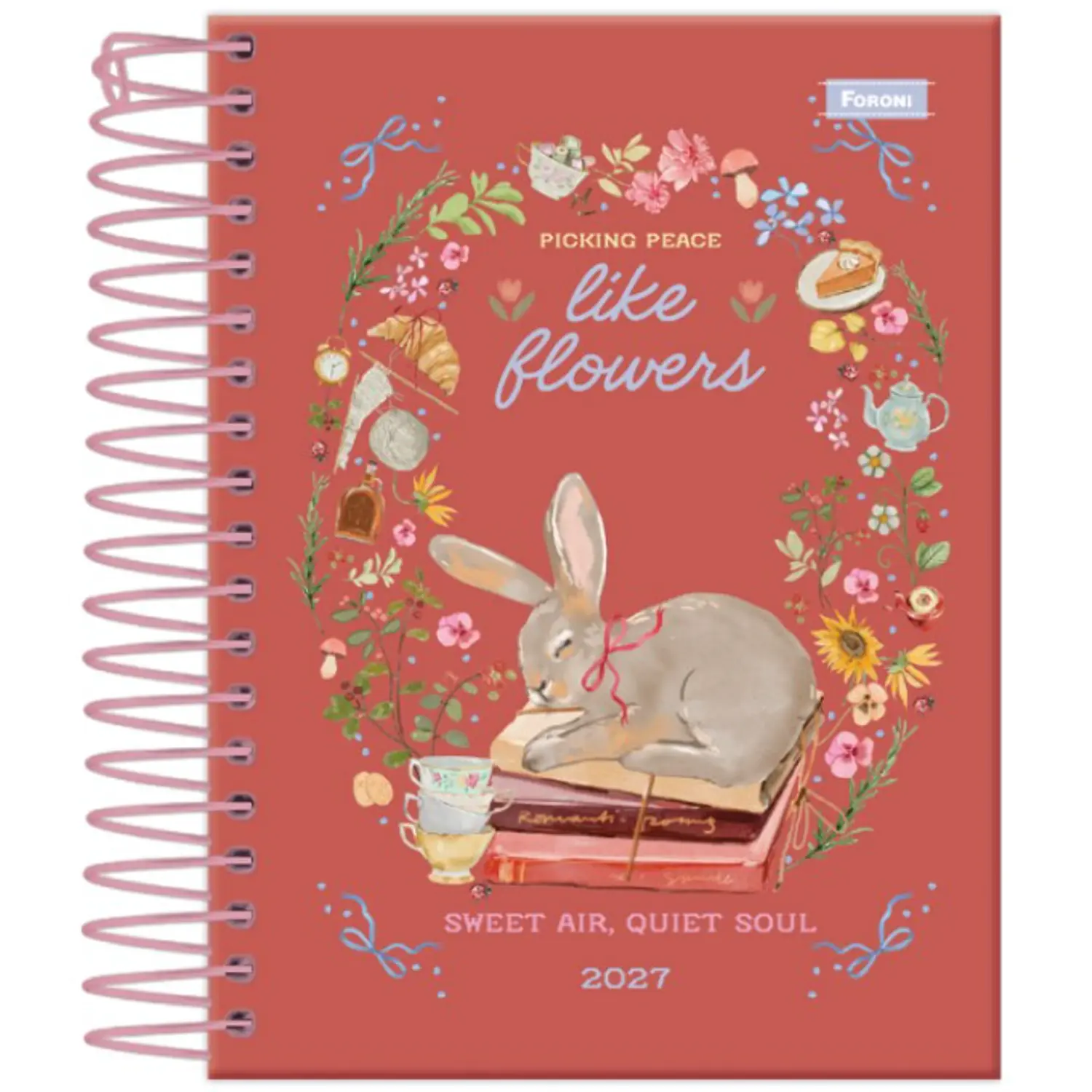 Tilibra – Agenda Espiral Milly M4 – 2027 – 176 Hojas – 2