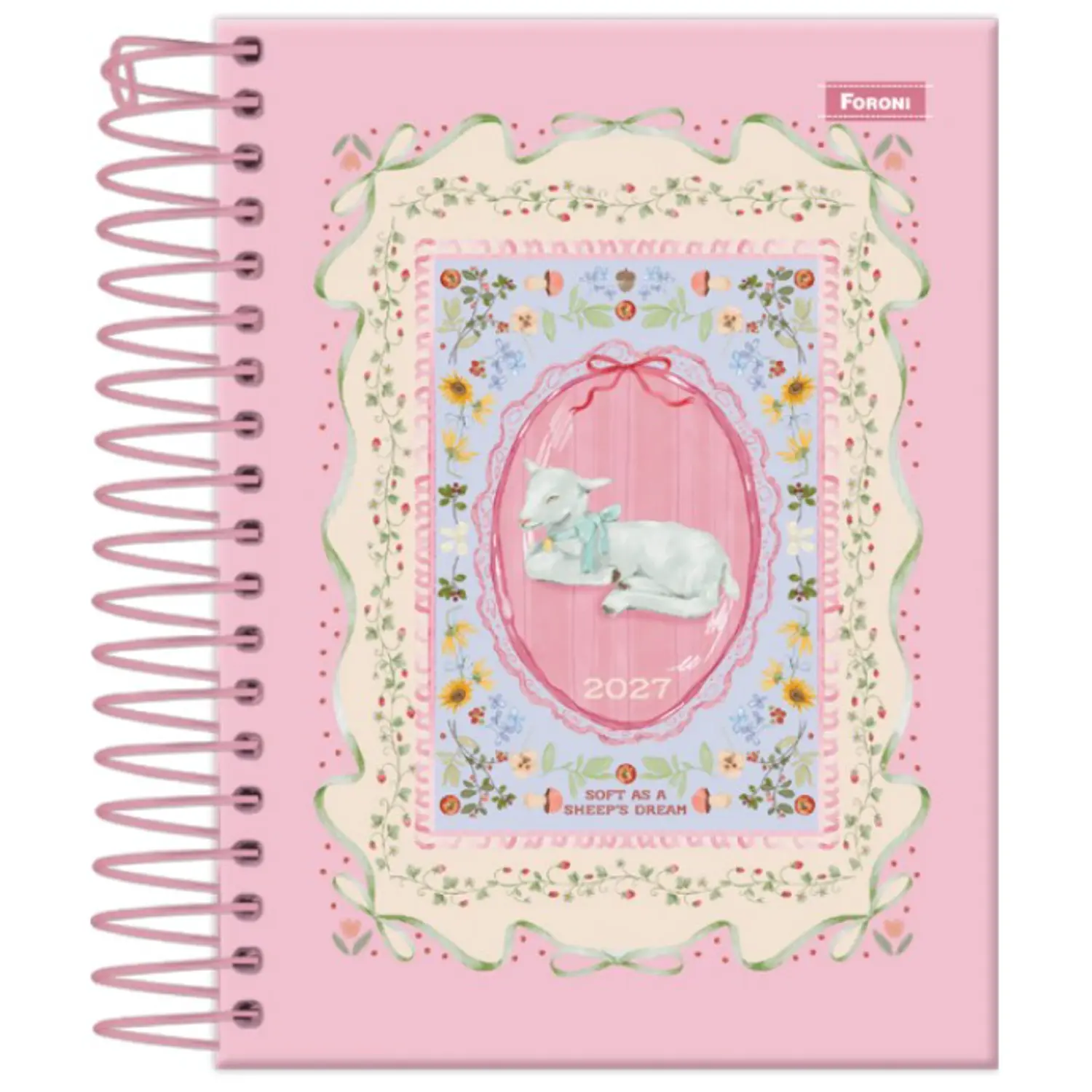 Tilibra – Agenda Espiral Milly M4 – 2027 – 176 Hojas – 3