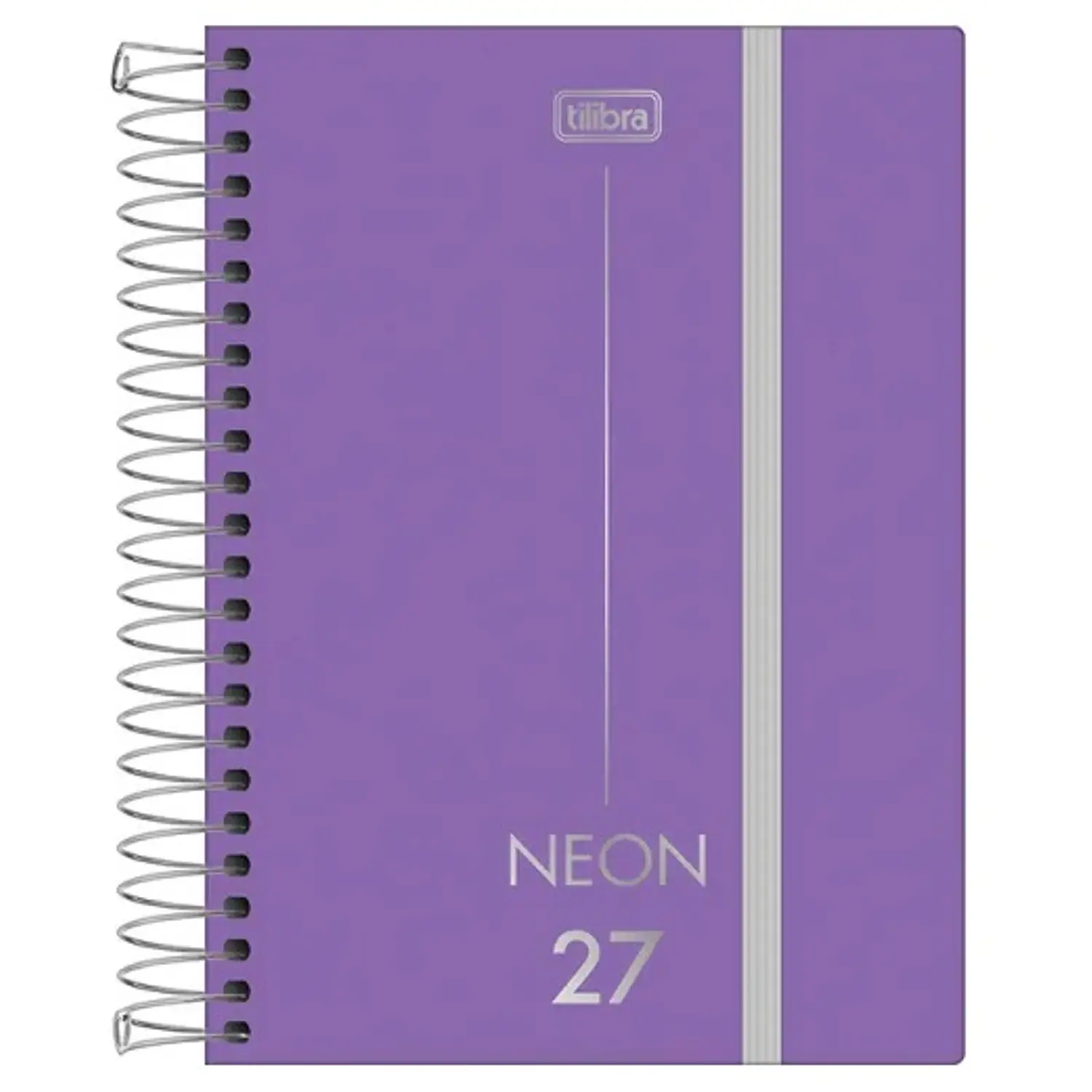 Tilibra – Agenda Espiral Neon M4 – 2027 – 176 Páginas – 1