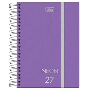 Tilibra – Agenda Espiral Neon M4 – 2027 – 176 Páginas