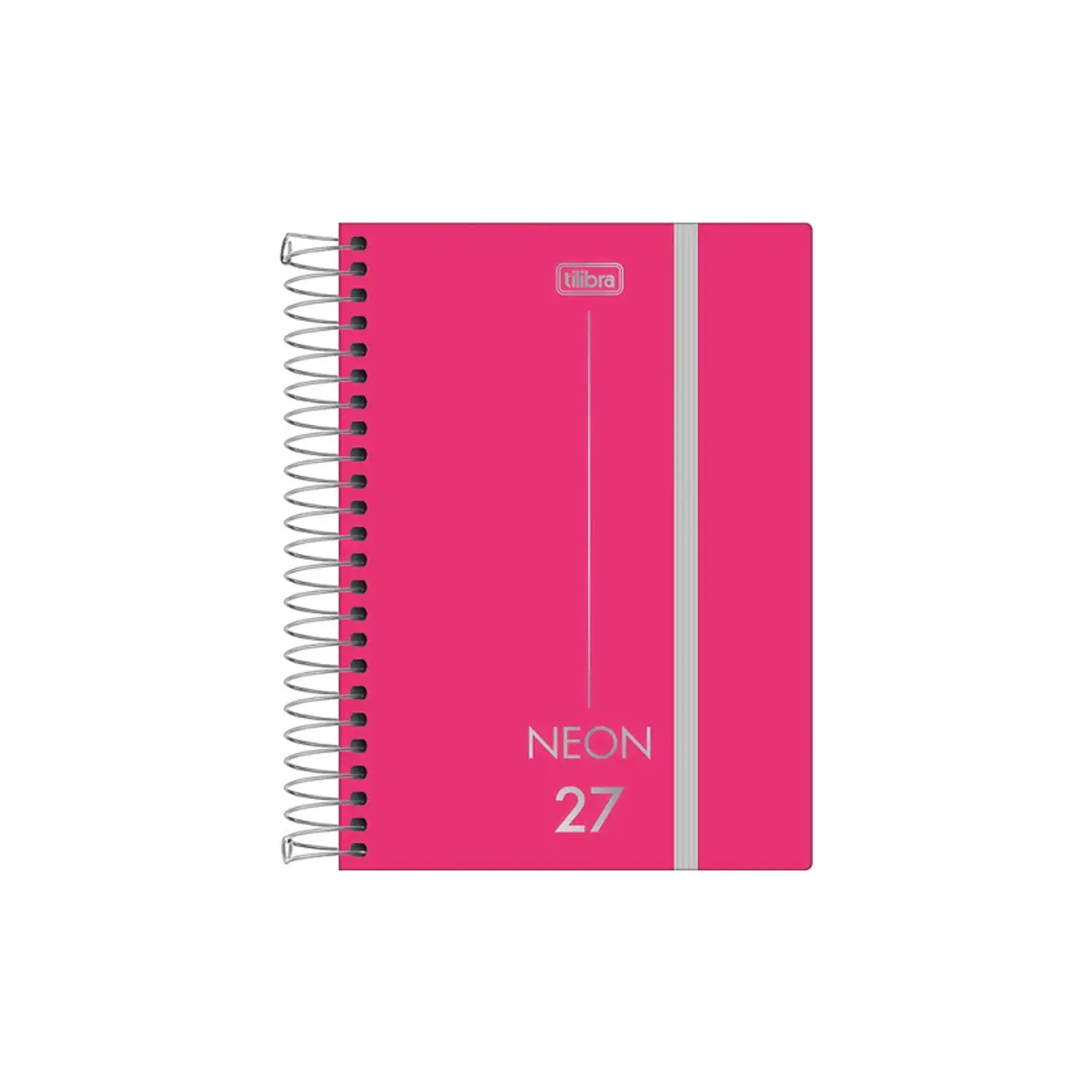 Tilibra – Agenda Espiral Neon M4 – 2027 – 176 Páginas – 2