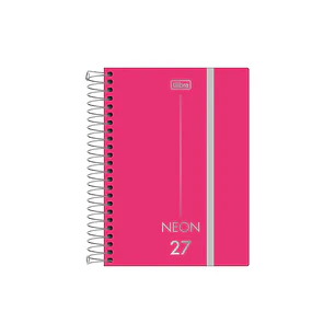 Tilibra – Agenda Espiral Neon M4 – 2027 – 176 Páginas