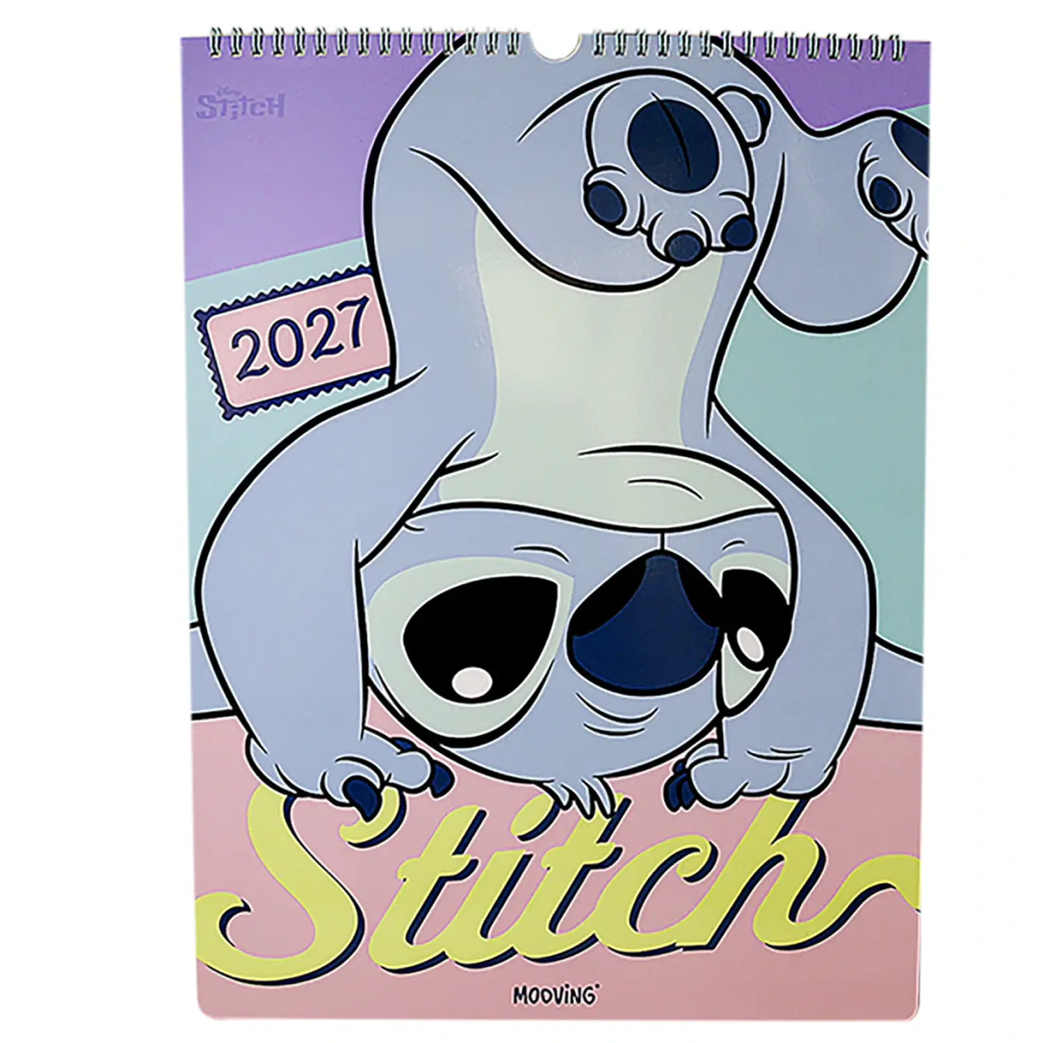 Mooving – Calendario de Pared Stitch – 2027 – 30 x 40 cm – 1