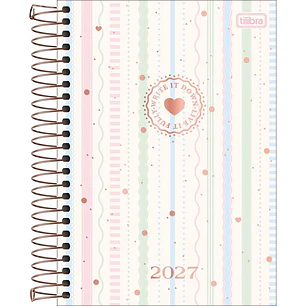 Tilibra – Agenda Espiral Soho M5 – 2027 – 176 Hojas