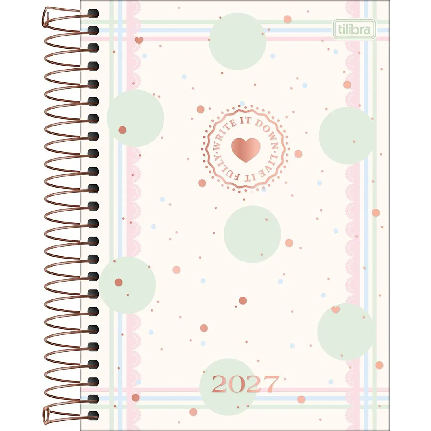 Tilibra – Agenda Espiral Soho M5 – 2027 – 176 Hojas – 1