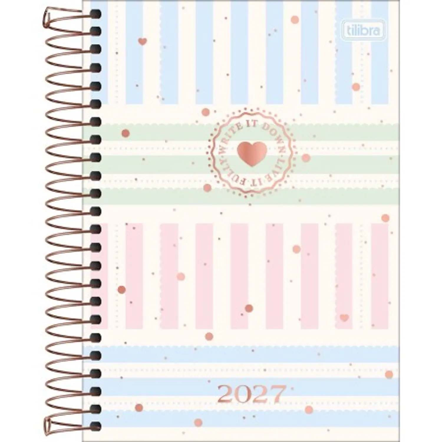 Tilibra – Agenda Espiral Soho M5 – 2027 – 176 Hojas – 4