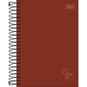 Tilibra – Agenda Espiral Spice M6 – 2027 – 160 Hojas