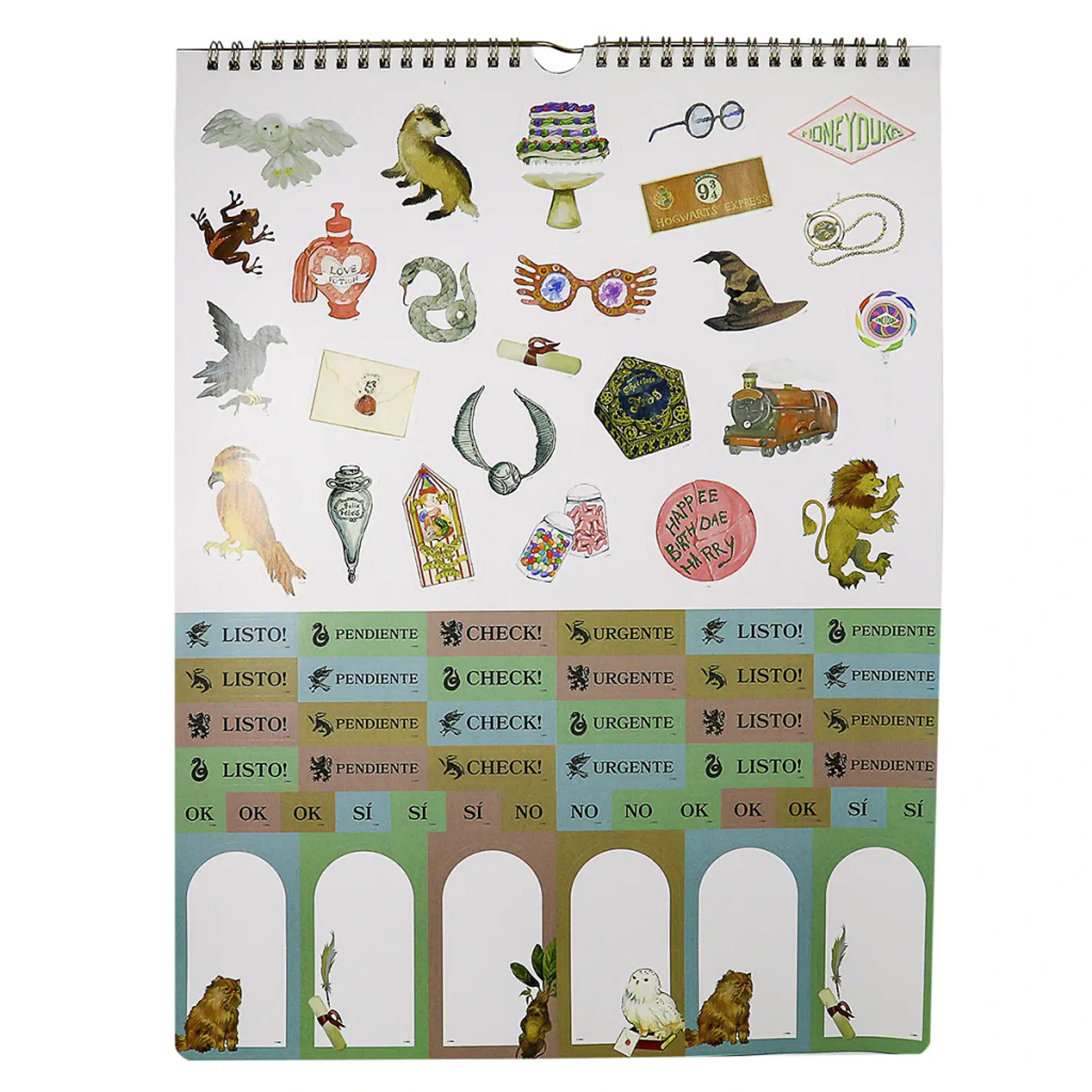 Mooving – Calendario Organizador Mensual 2027 Harry Potter 30 x 40 cm – 2