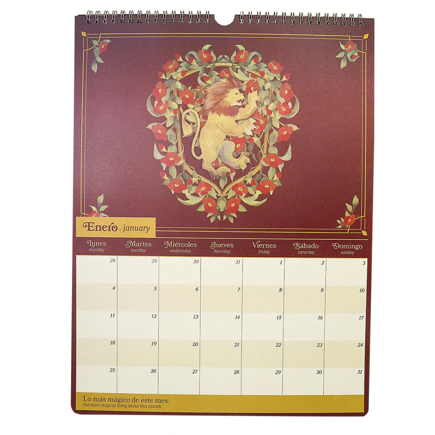 Mooving – Calendario Organizador Mensual 2027 Harry Potter 30 x 40 cm – 4