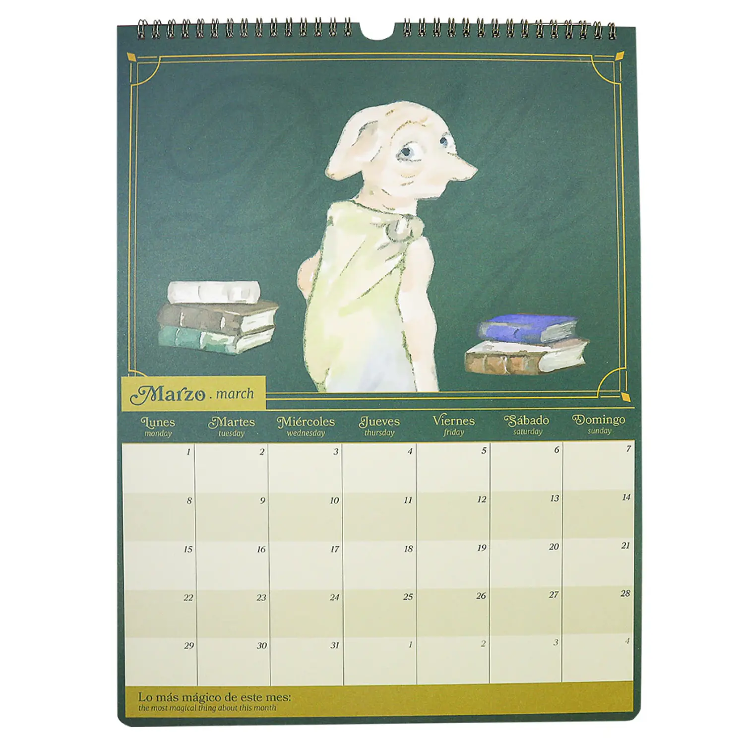 Mooving – Calendario Organizador Mensual 2027 Harry Potter 30 x 40 cm – 3