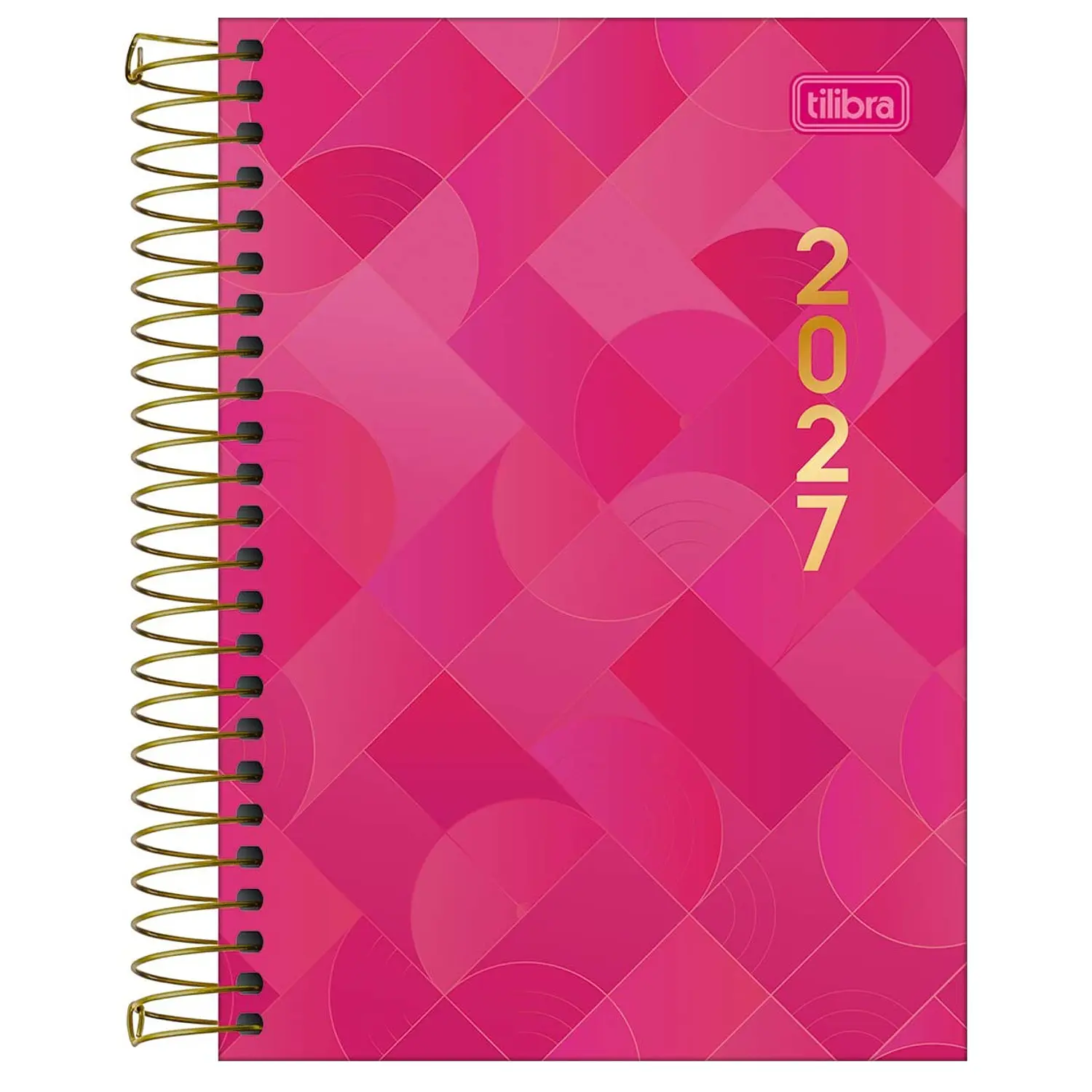 Tilibra – Agenda Espiral Ejecutiva Spot Femenina M5 – 2027 – 200 Hojas – 1