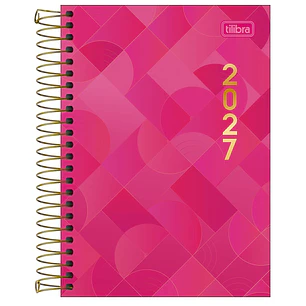 Tilibra – Agenda Espiral Ejecutiva Spot Femenina M5 – 2027 – 200 Hojas