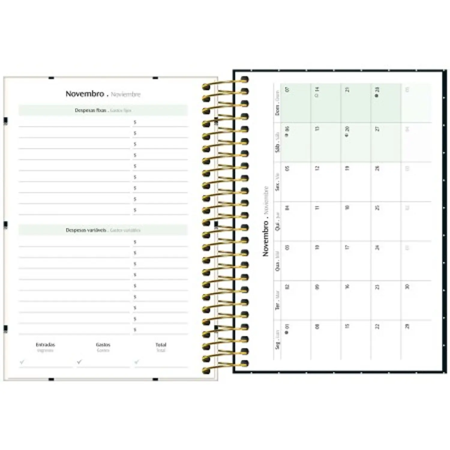 Tilibra – Agenda Espiral West Village M5 – 2027 – 176 Hojas – 5