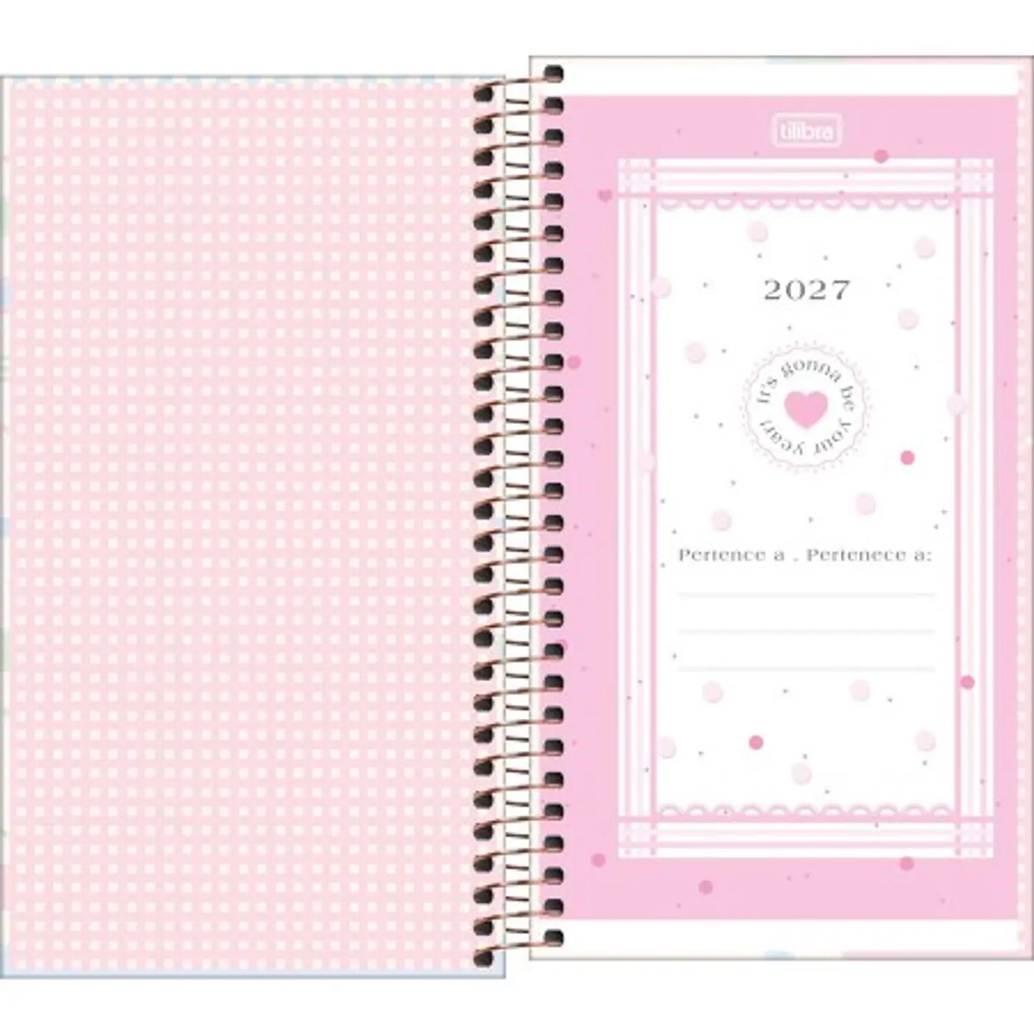 Tilibra – Agenda Espiral de Bolsillo Soho M2 – 2027 – 64 Hojas – 3