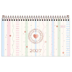 Tilibra – Agenda Espiral de Bolsillo Soho M2 – 2027 – 64 Hojas
