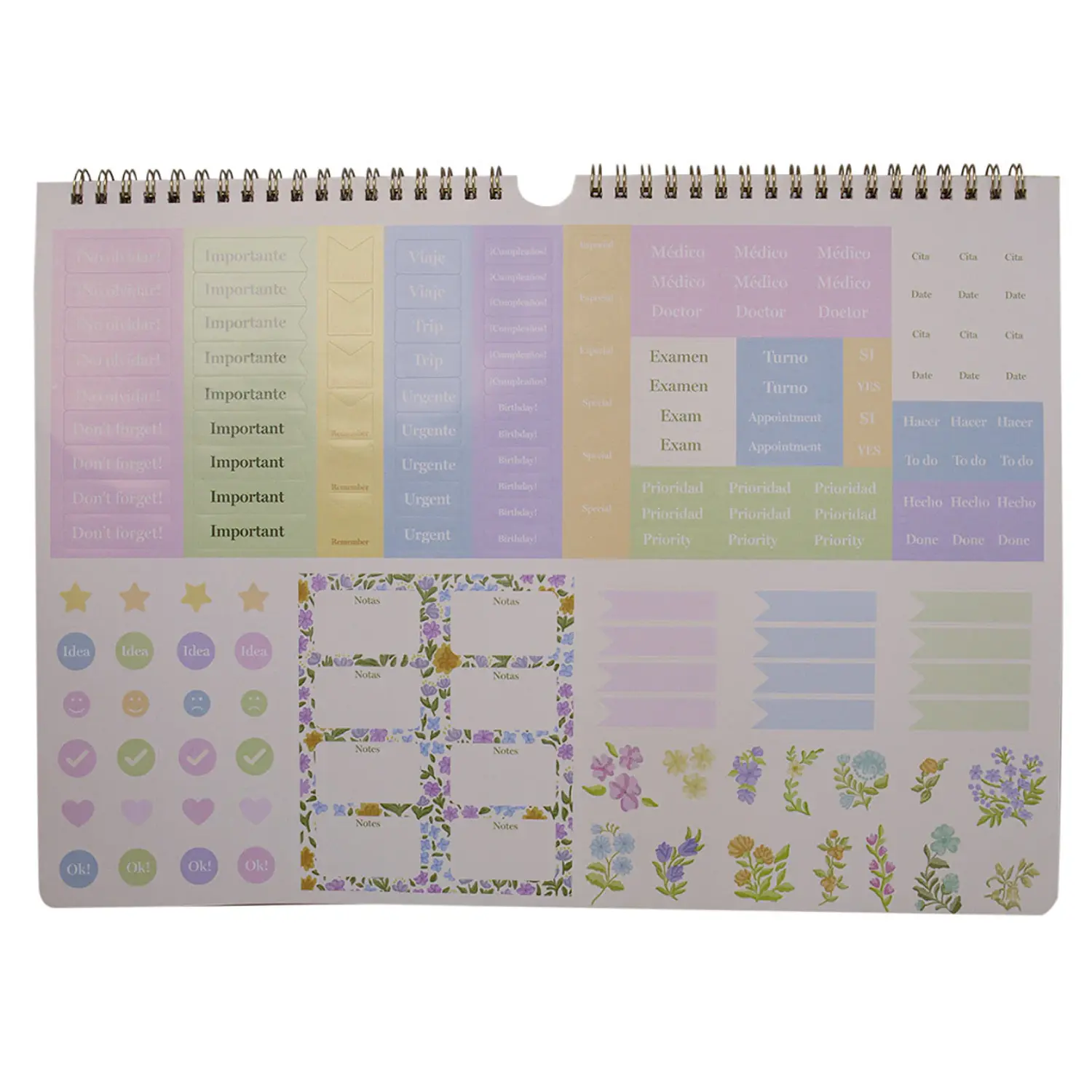 Mooving – Organizador Mensual Liberty 2027 35 x 25 cm – 3