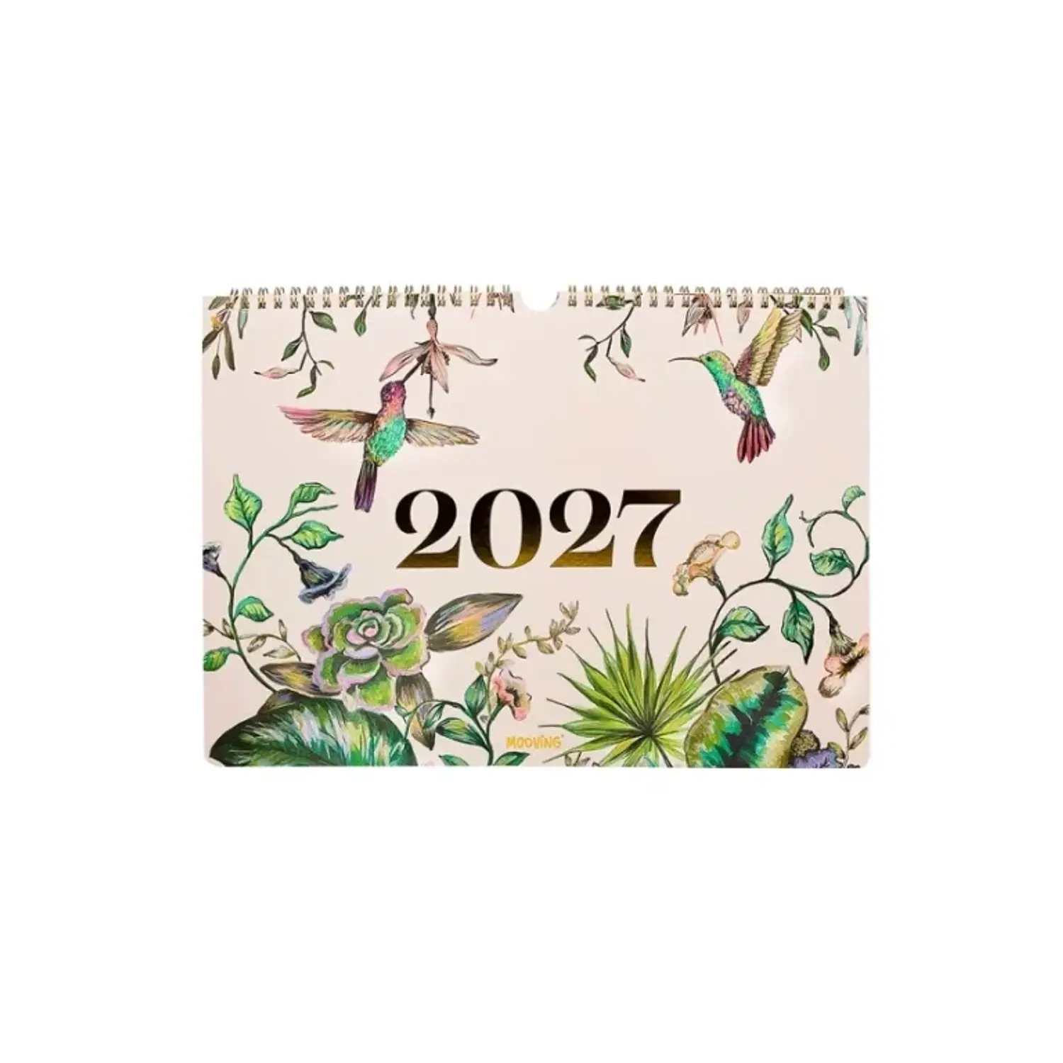 Mooving – Calendario Floral Mensual 2027 – 35 x 25 cm – 1