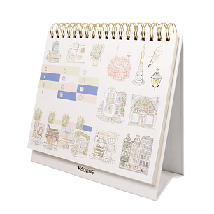 Mooving – Calendario de Escritorio Travel 2027