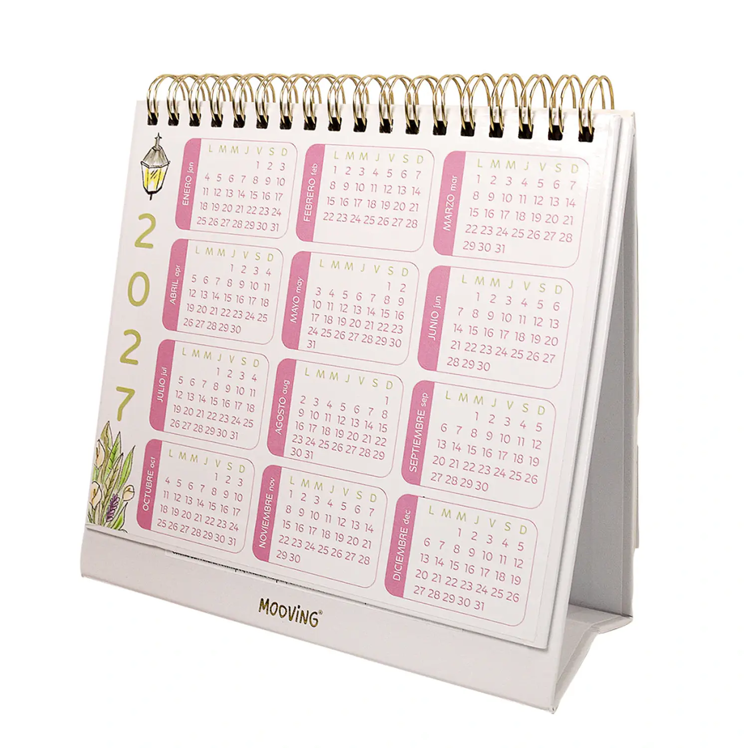 Mooving – Calendario de Escritorio Travel 2027 – 4