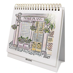 Mooving – Calendario de Escritorio Travel 2027