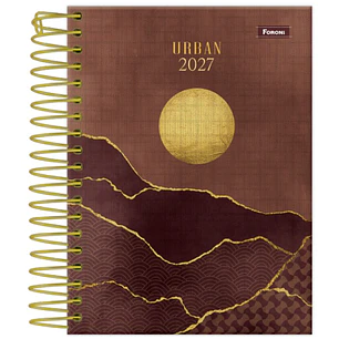 Tilibra – Agenda Espiral Urban M4 – 2027 – 176 Hojas