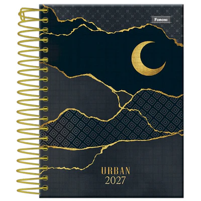 Tilibra – Agenda Espiral Urban M4 – 2027 – 176 Hojas