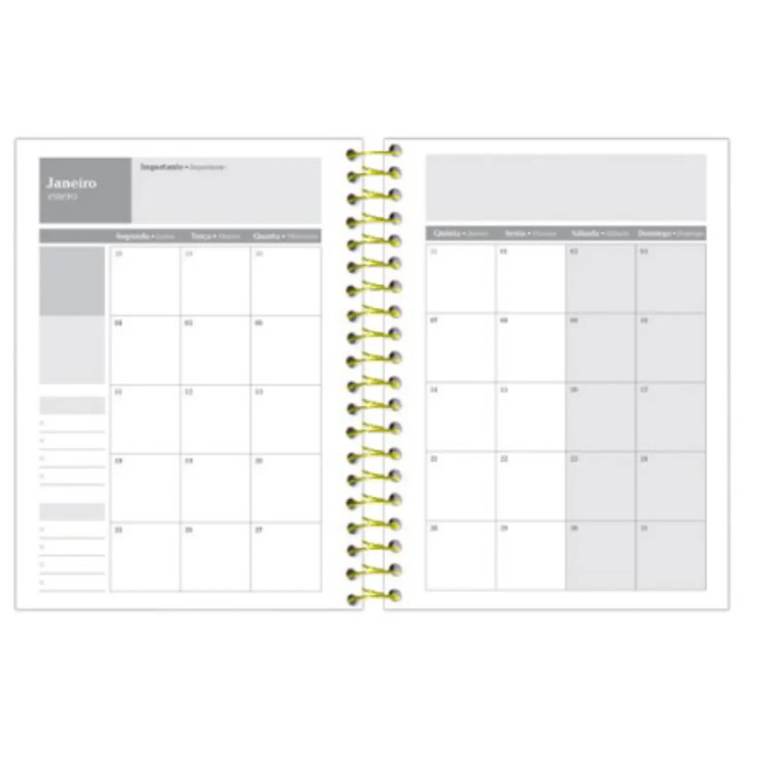 Tilibra – Agenda Espiral Urban M4 – 2027 – 176 Hojas – 6