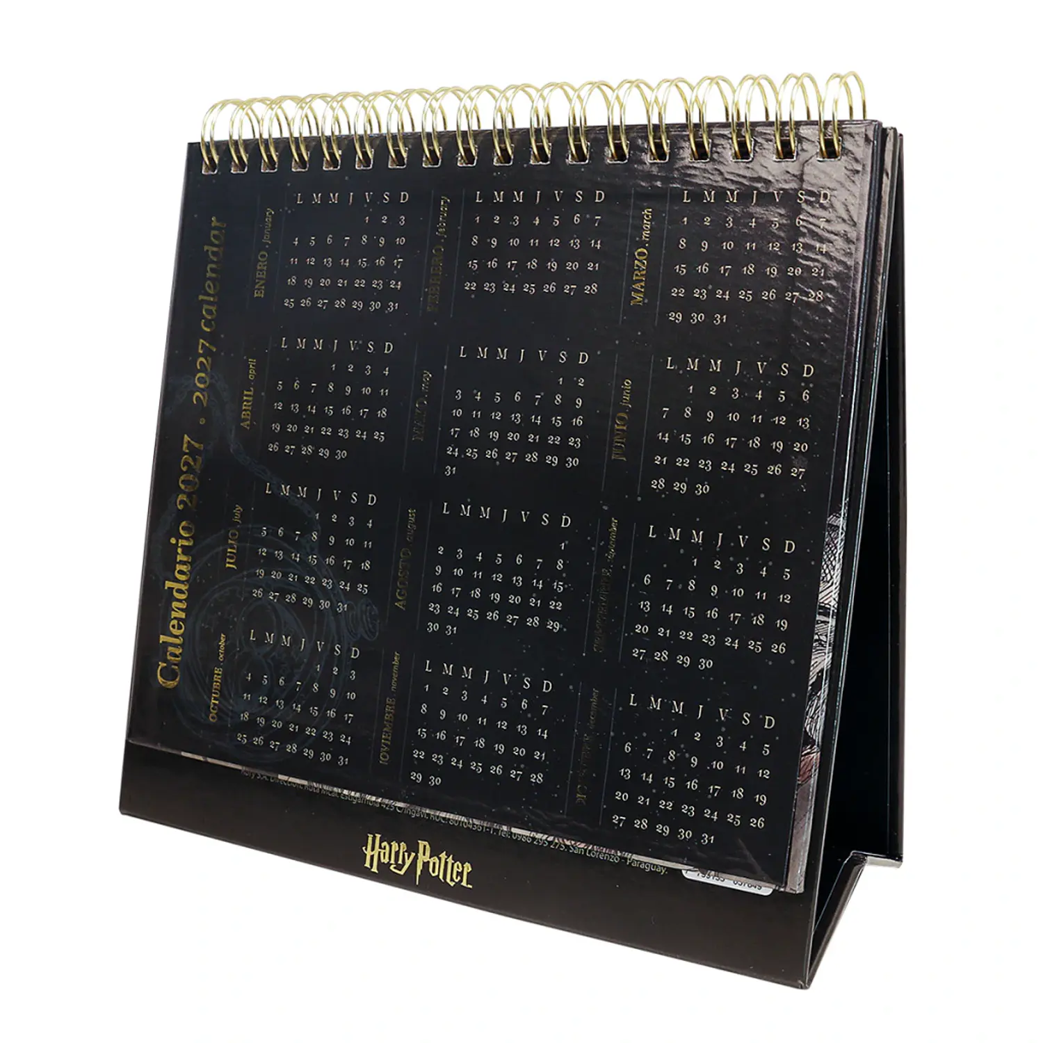 Mooving – Calendario de Escritorio Harry Potter 2027 – 2